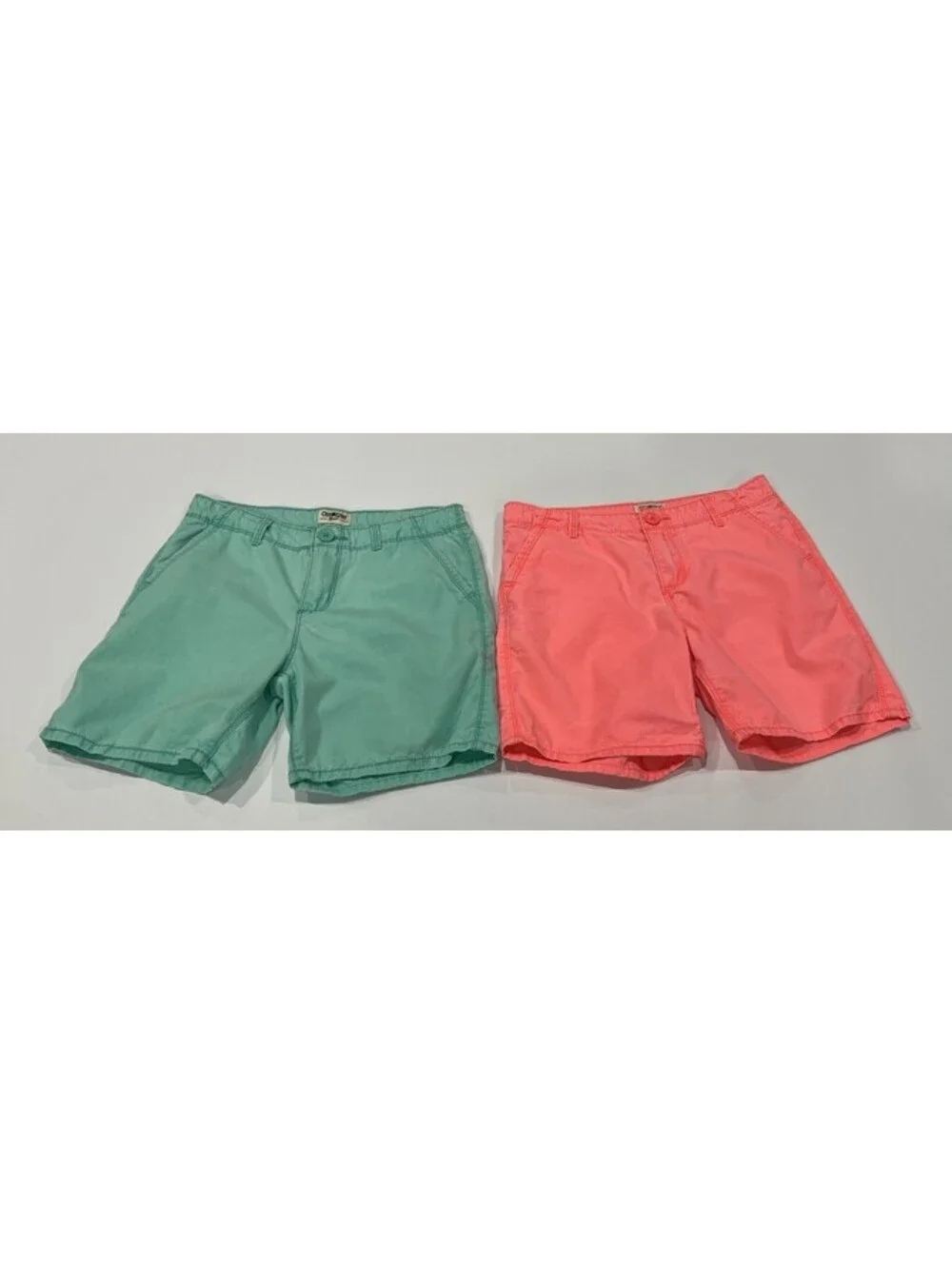 Oshkosh B’gosh Girl Sz 10 Bermuda Shorts Adjustable Waist Lot of 2